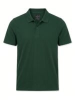 Gents Green safari pollo collar shirts
