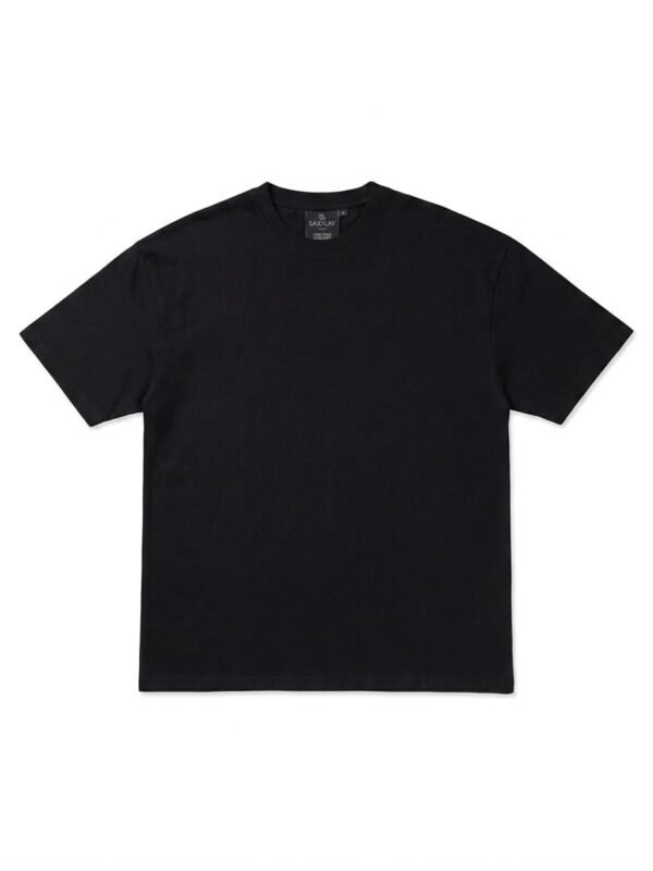 Gents Round Black neck shirts